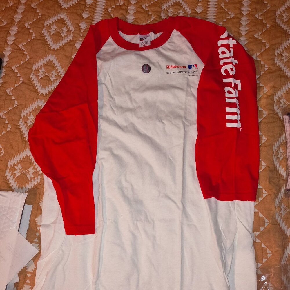 State Farm Baseball tee-shirt, XL